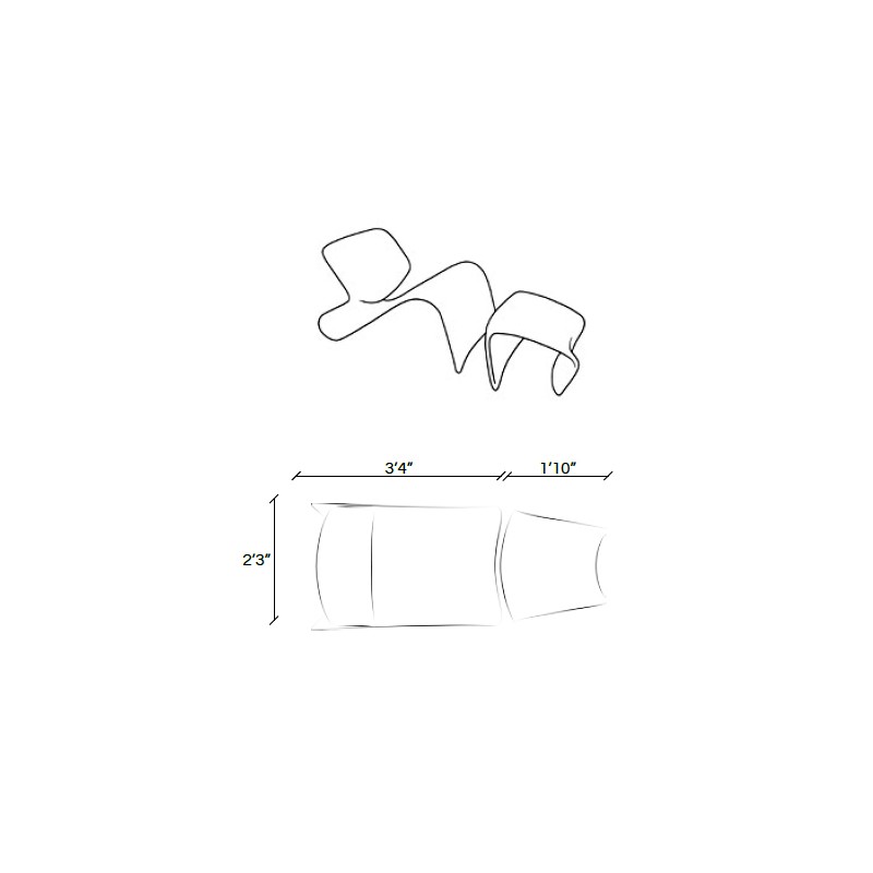 Loop Lounger & Loop Stool  - andblack 