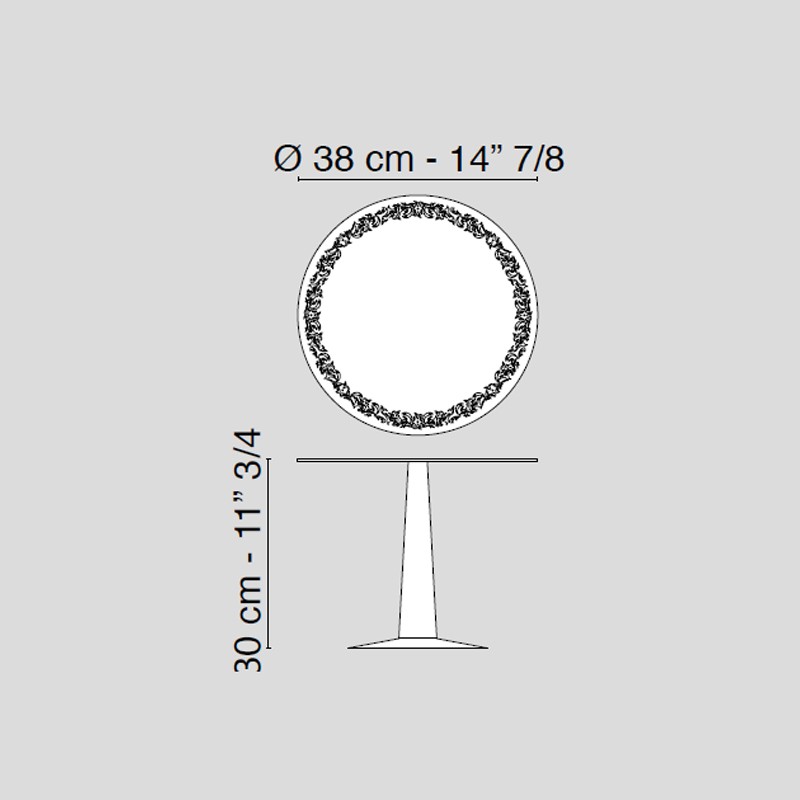 Cake Holder Top Light Of Sultan  - VG 