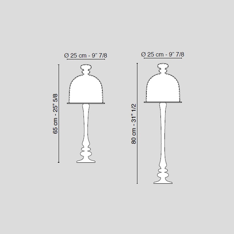 Cheese Holder Wit Cover  - VG 