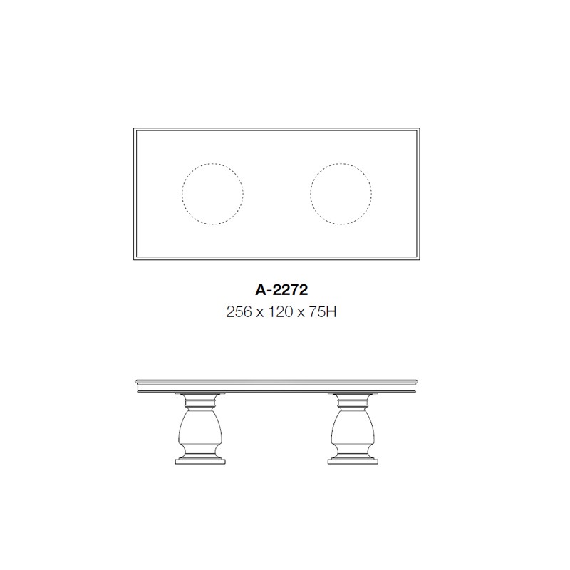 Atenea Dining Table  - ALEXANDRA 