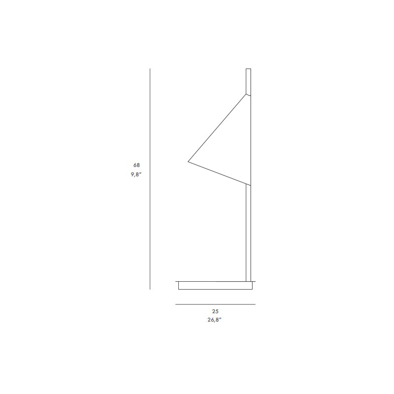 Cone Table Top  - Almerich 