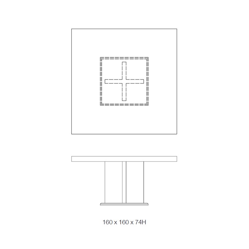 Valentina Dining Table  - ALEXANDRA 