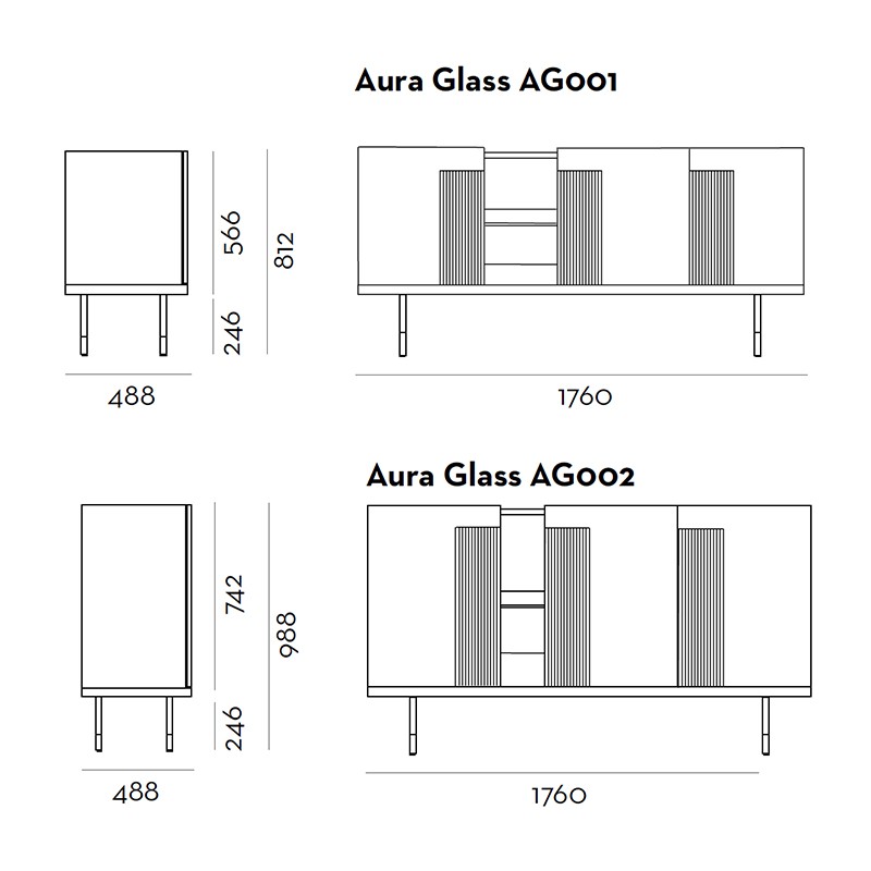 Aura Glass  - Maronese ACF 