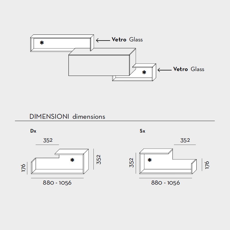 Box Shelves  - Maronese ACF 