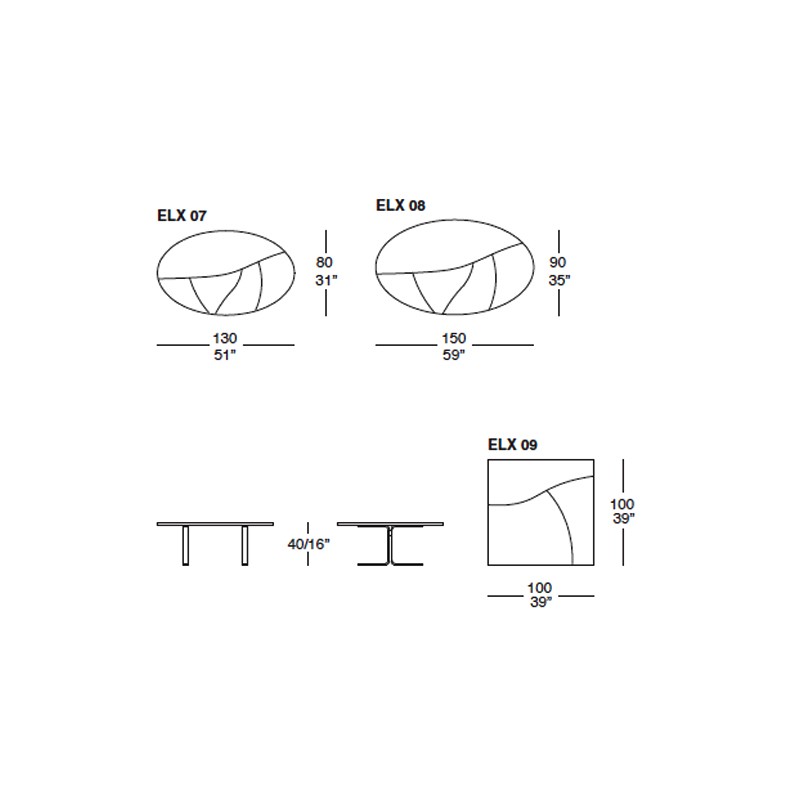Elixir Low Table  - IL Loft 