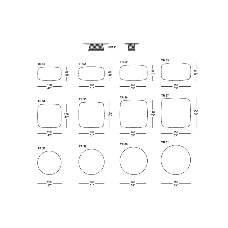 Tracer Line Low Table  - IL Loft 
