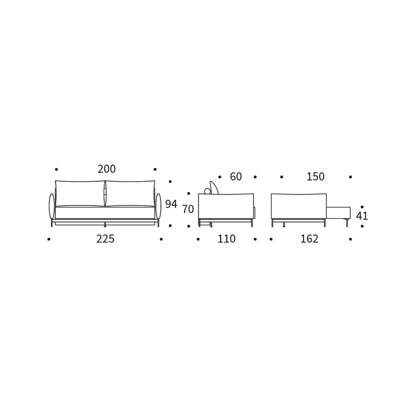 Malloy Sofa Bed  - Innovation Living 