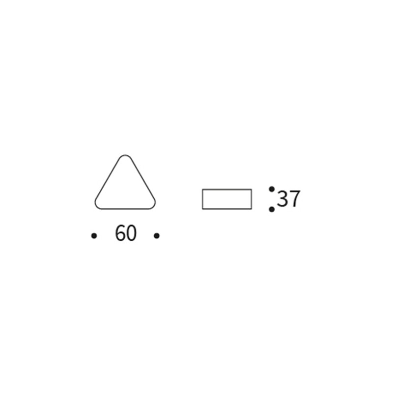 Triangular Pouf  - Innovation Living 