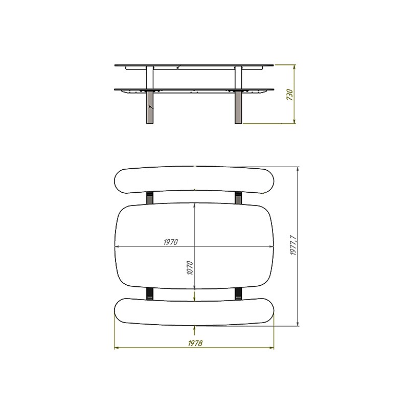Table Milano  - Punto Design 