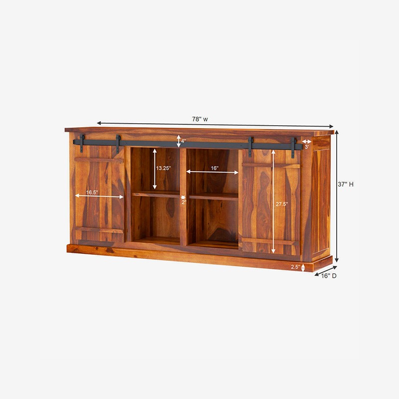 Fremont Rustic Buffet  - Furniture BoutiQ 