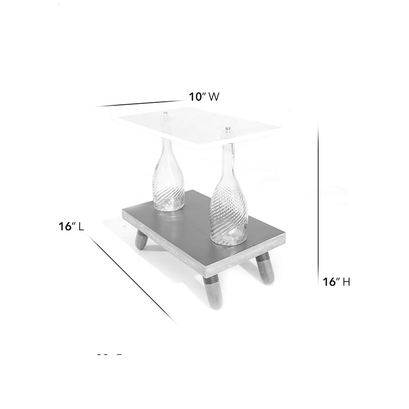 Bottle Table  - Ek Kalakaar Designs 