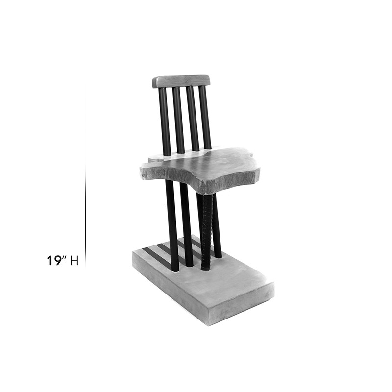 Plastic Jail Chair  - Ek Kalakaar Designs 