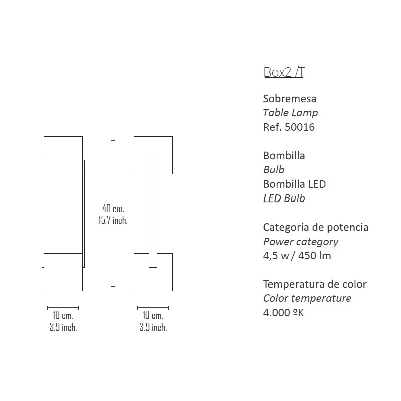 Box2 T  - Boheme Design 