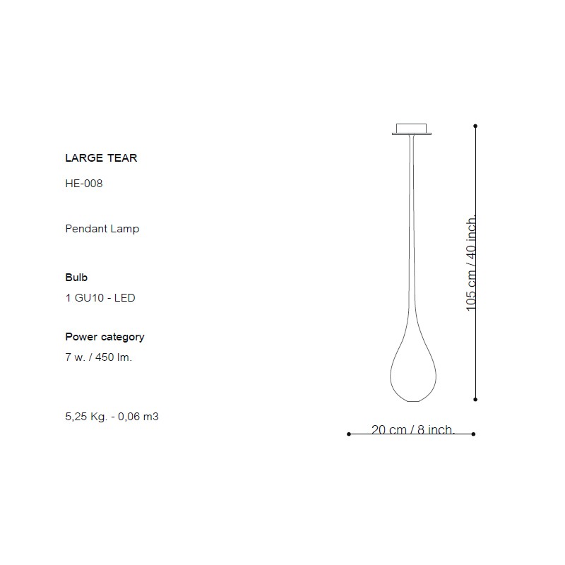 Large Tear  - Boheme Design 