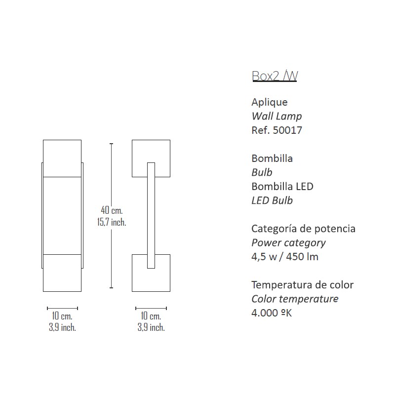 Box2 W  - Boheme Design 