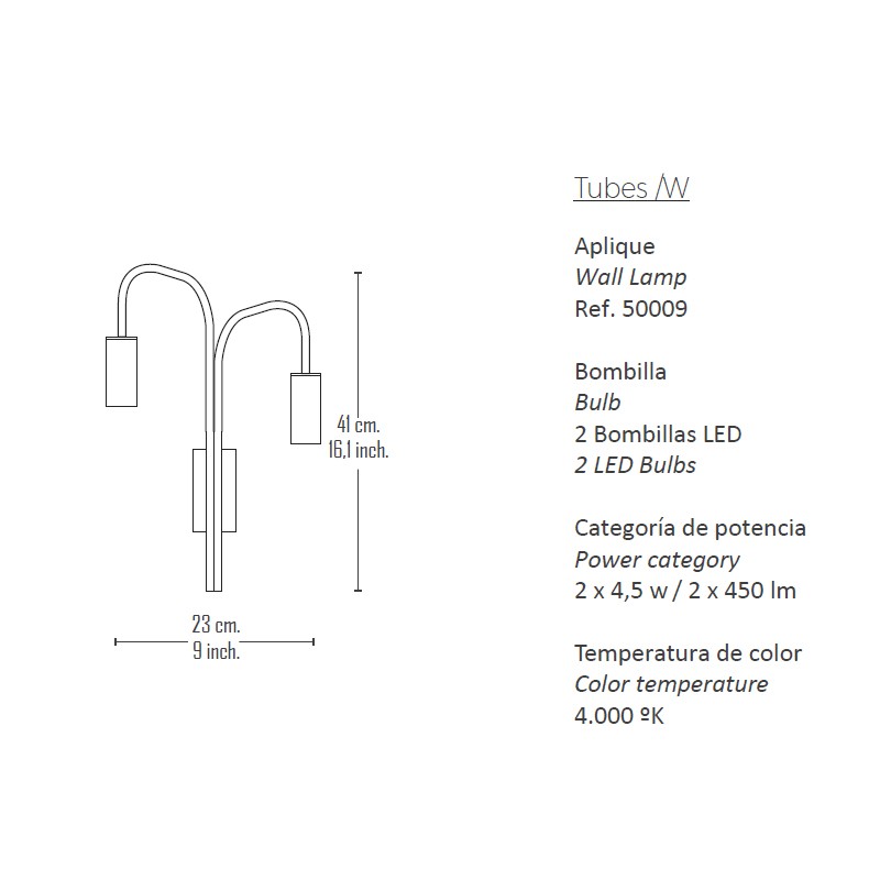 Tubes W  - Boheme Design 