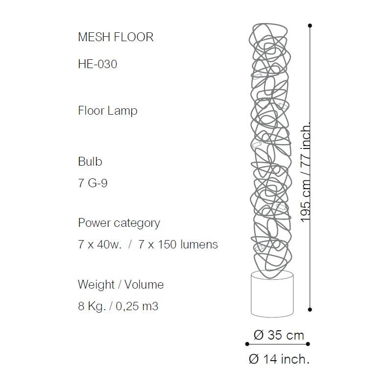 Floor Mesh  - Boheme Design 