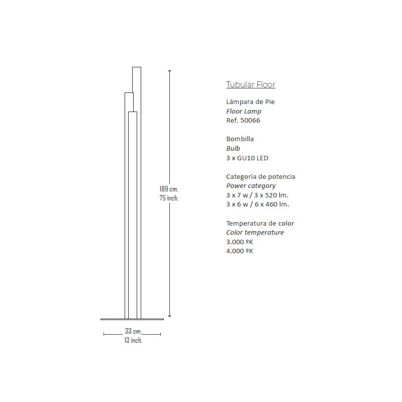 Floor Tubular  - Boheme Design 