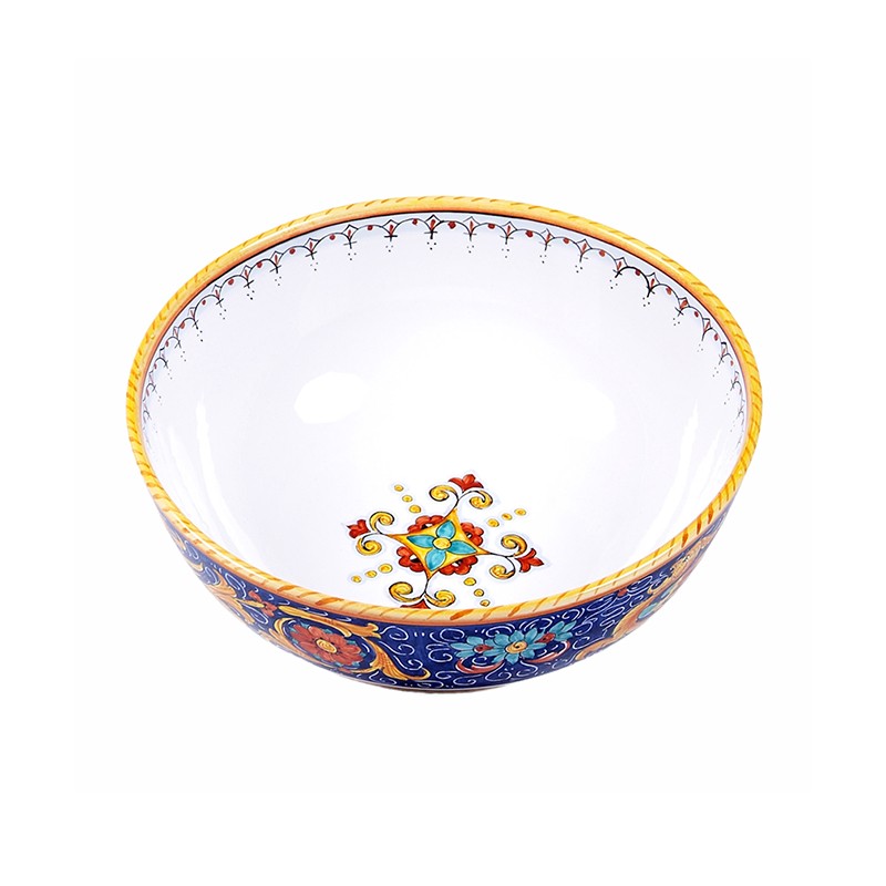 Bowl - Decor Raffaellesco Fondo Blu Antica Deruta