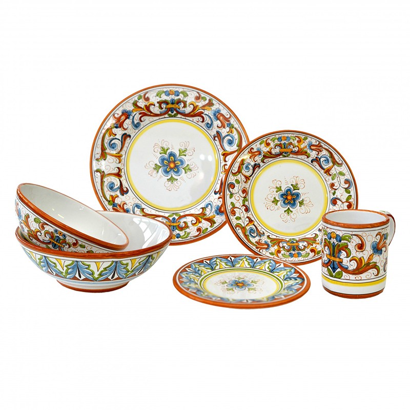 Cereal Bowl - Decor Ricco Terracotta 37b Antica Deruta
