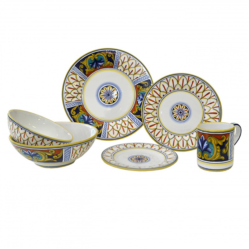 Cereal Bowl- Decoro Geometrico 32a Antica Deruta