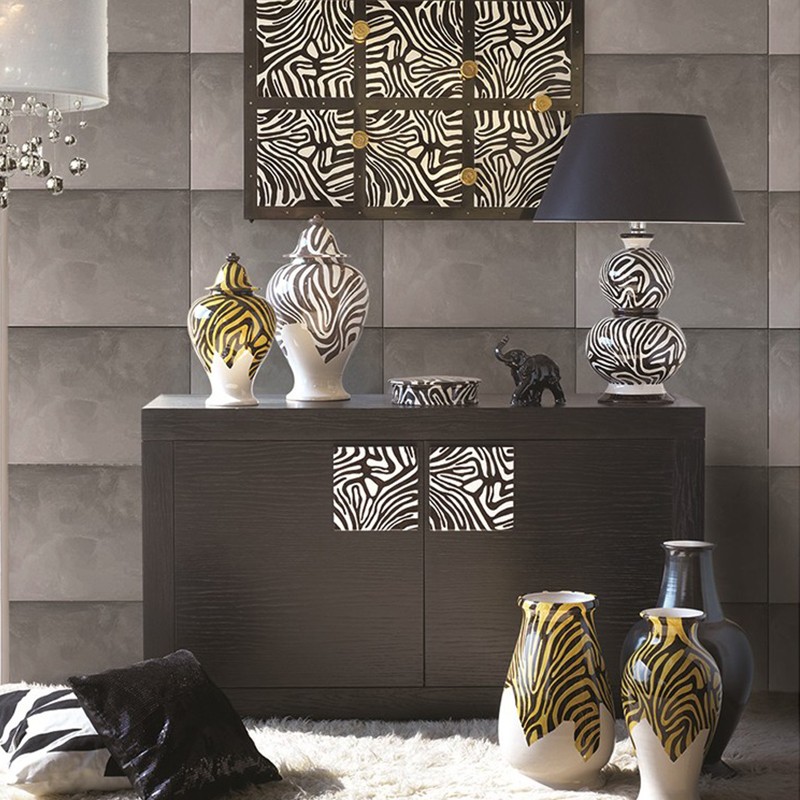 Scatola/Centrotavola - Decoro Animalier - Ceramica Moderna Antica Deruta