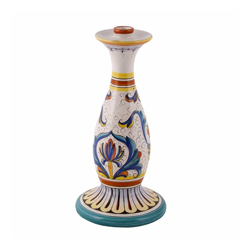 Set Of 2 Candlesticks - Decor Ricco Deruta Antica Deruta