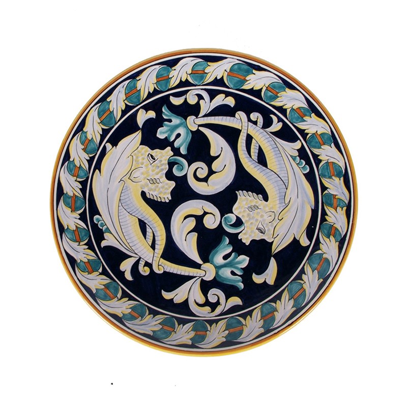 Centerpiece Bowl - Decor Talismano Blu Antica Deruta