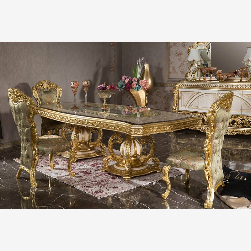 Asya Cream Dining Room Aliguler