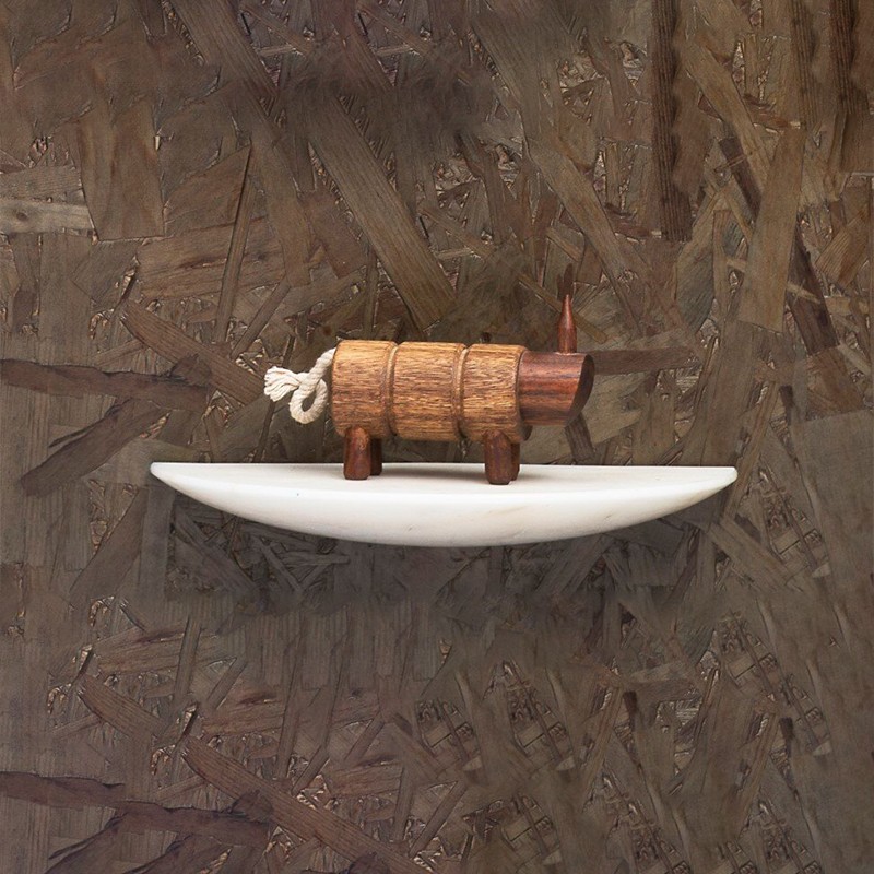 Marble Wall Shelf AKFD Studio