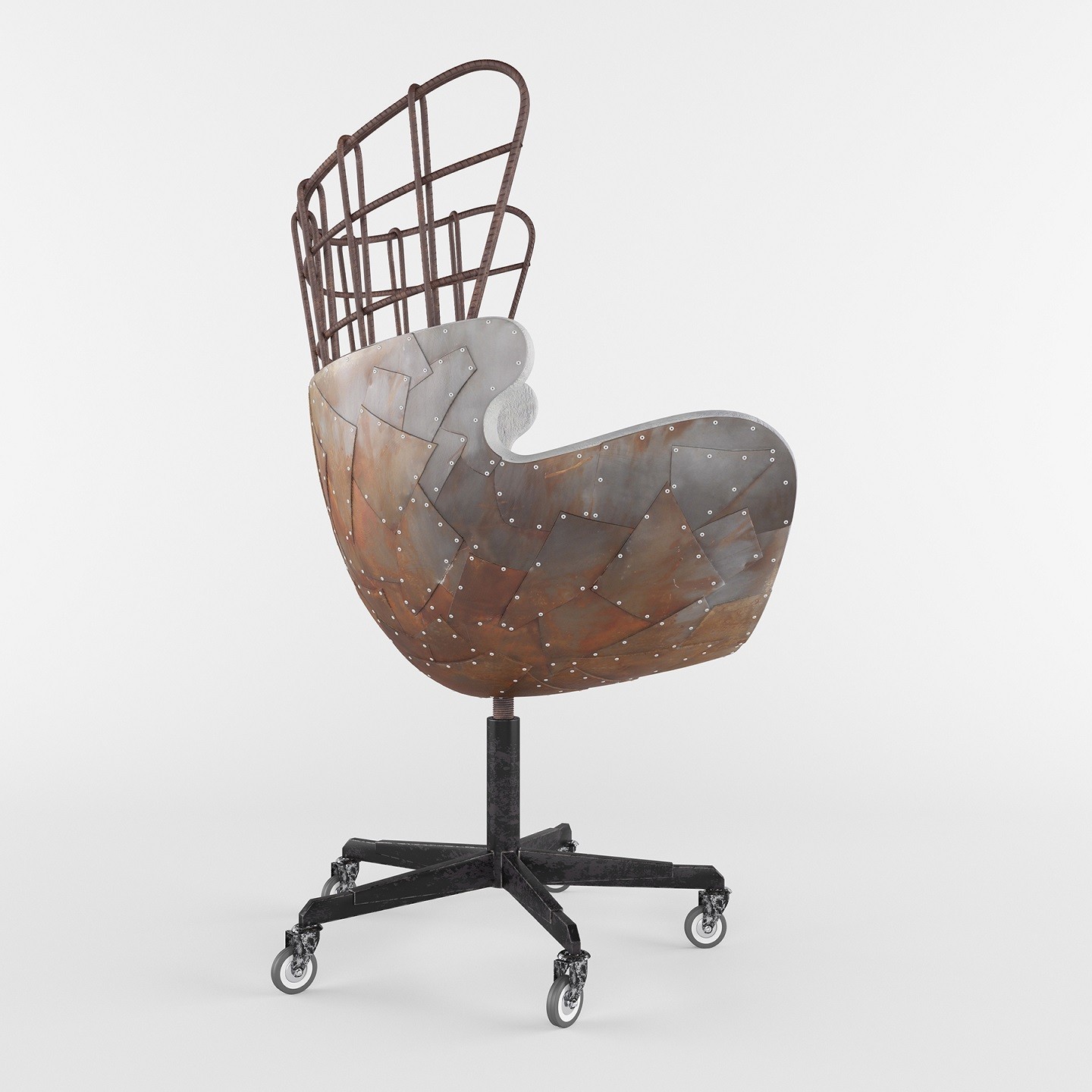 Egg Chair of Concrete  - Panoptikum Collections 