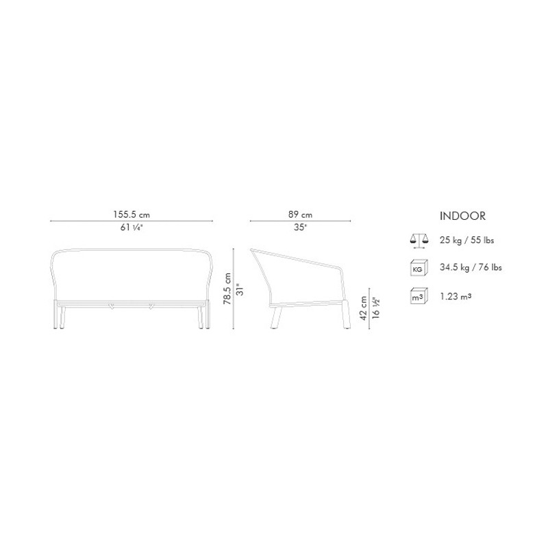 Parchment Loveseat  - Kennethcobonpue 