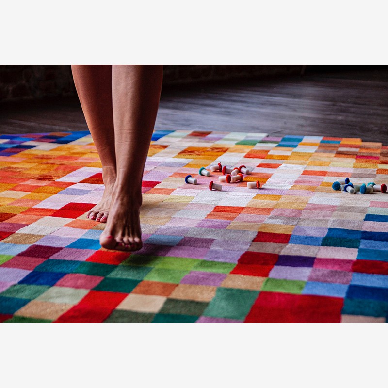 Art rug Collection Islands Golden Island  - Panoptikum Collections 