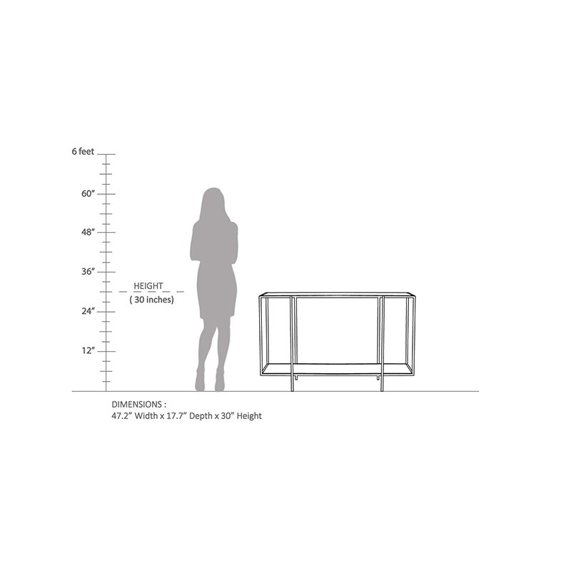 Clayton Console Table  - Claymint 