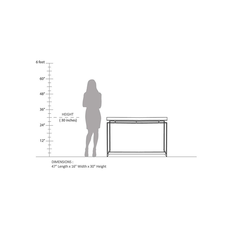 Hamilton Console Table  - Claymint 
