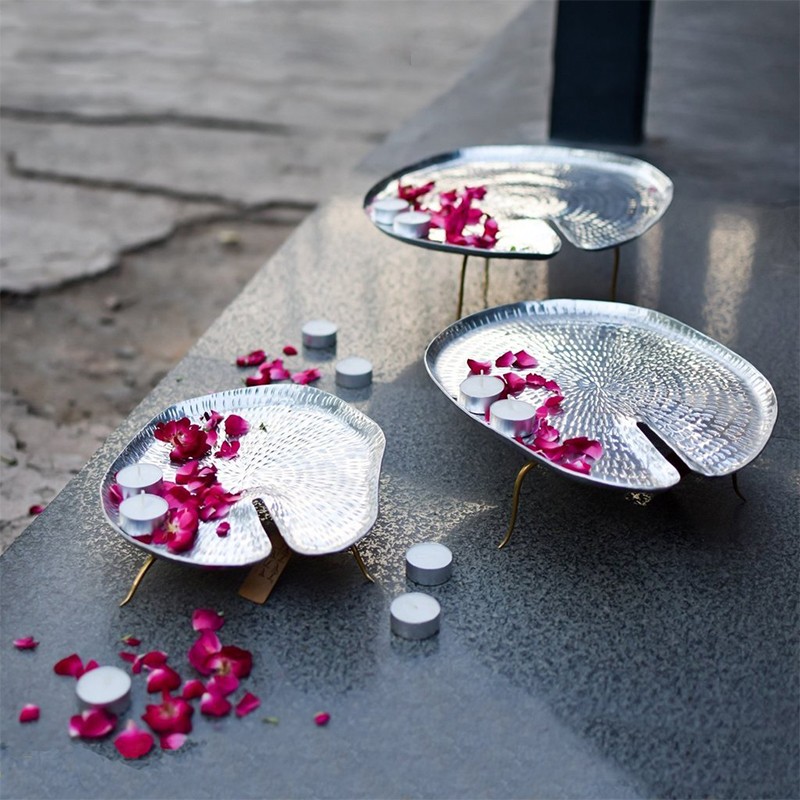 Padma Tray Al Set Of 3  - Anantaya 