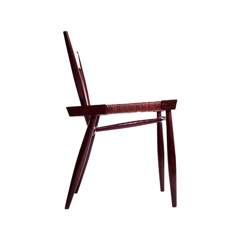 Leather Strap Chair  - Anantaya 