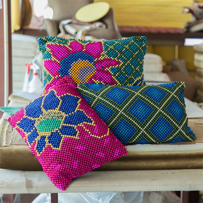 Sheesh Bagh Cushion  - Anantaya 