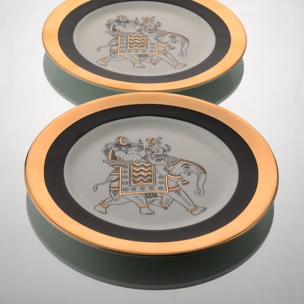 Byah Side Plate(Set Of 2) Kaunteya