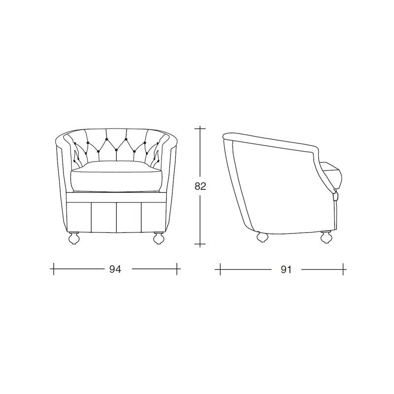 Vintage Armchair  - Vismara 
