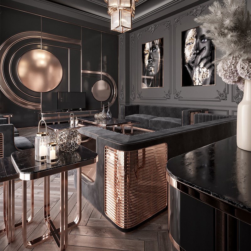 Diego Dining  - Zebrano 