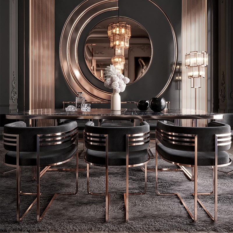 Diego Dining  - Zebrano 