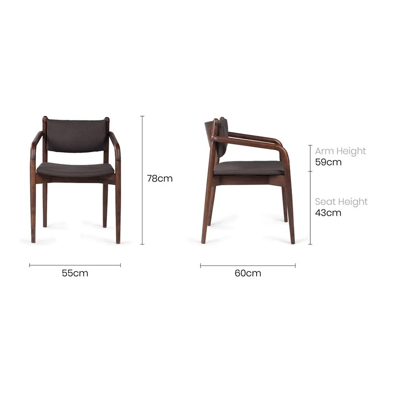 Bruno Arm Chair  - Commune 