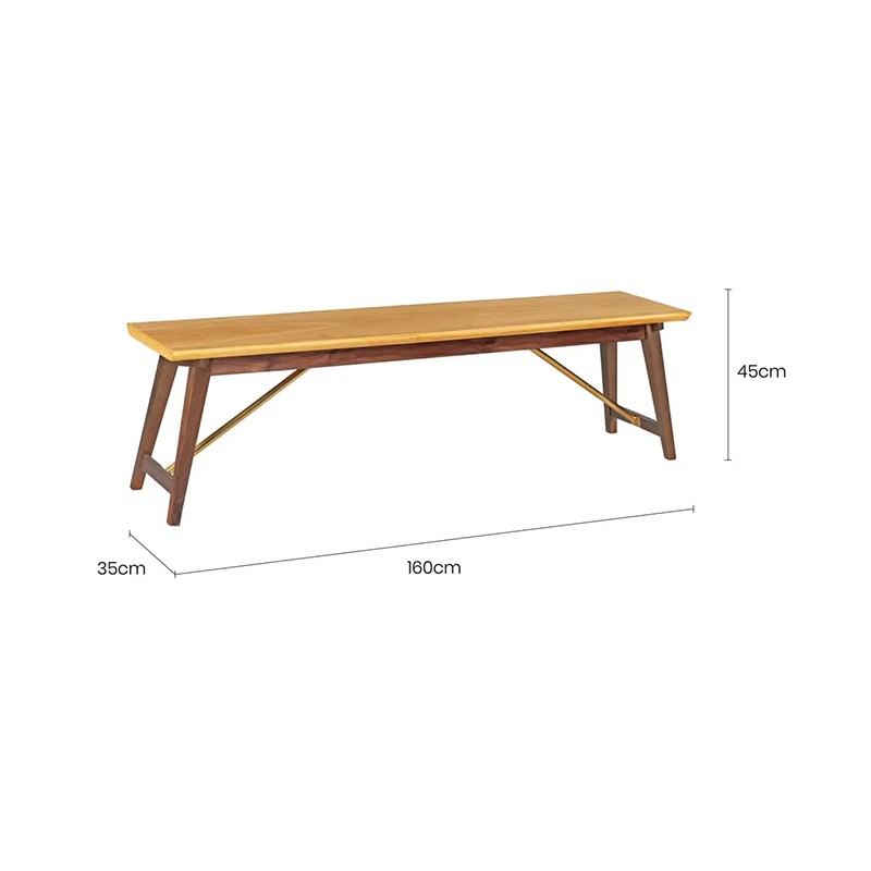 Dual Tone Bench  - Commune 