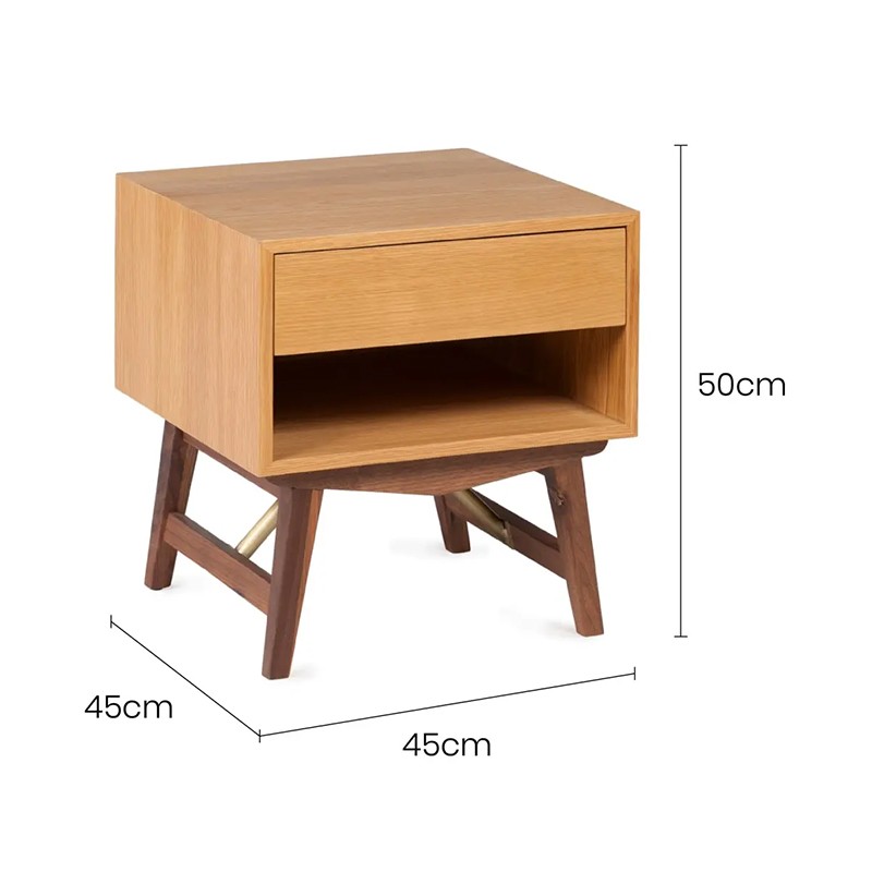 Dual Tone Night Stand  - Commune 
