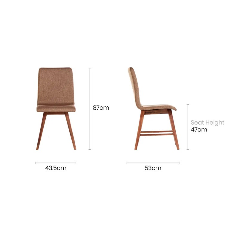 Dual Tone Side Chair  - Commune 