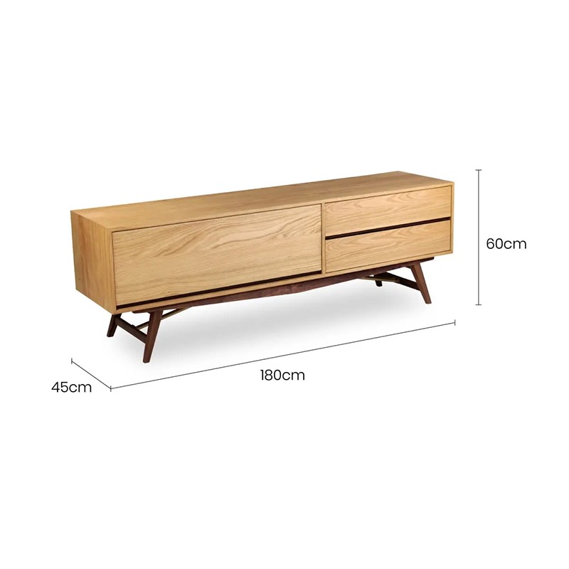 Dual Tone Tv Unit  - Commune 