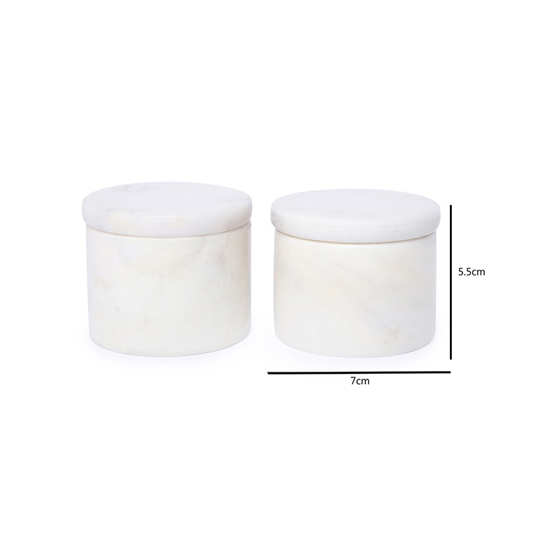Marble Condiment Set of 2  - NikkisPride 