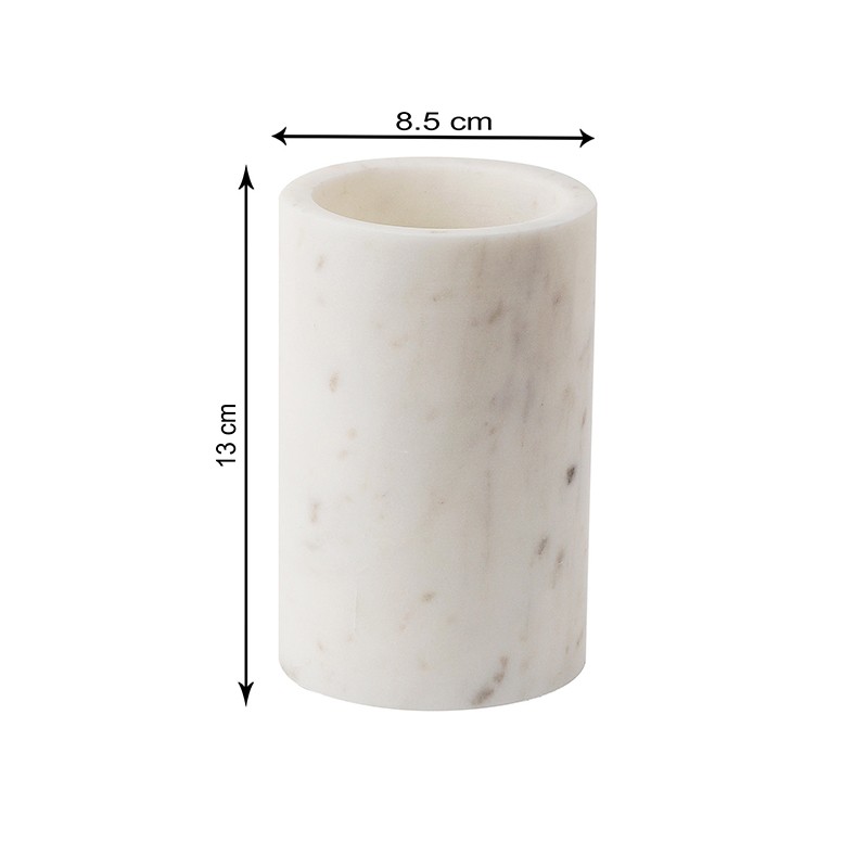 Marble Tumbler Pen Holder Toothbrush Holder Cutlery Holder  - NikkisPride 
