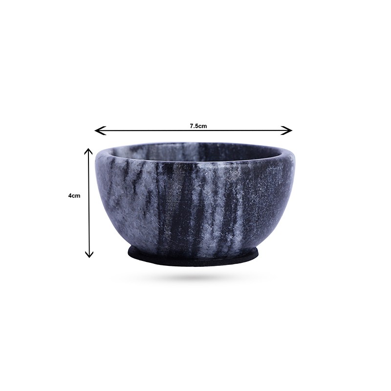 Marble Bowl Black Set of Three  - NikkisPride 